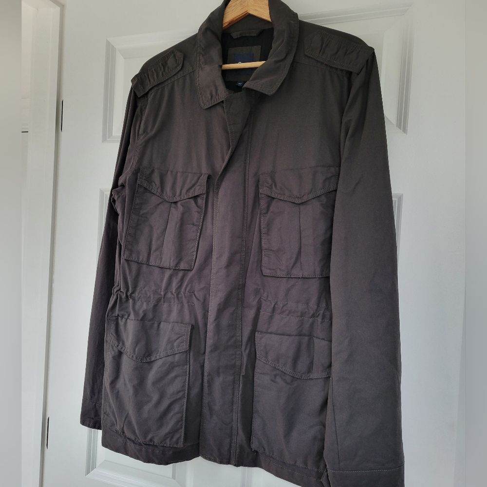 Gap Charcoal Utility Jacket